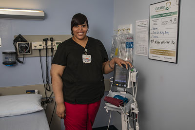 Tandria Gore smiling.