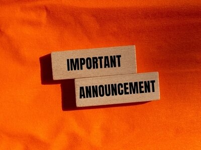 Important Announcement
