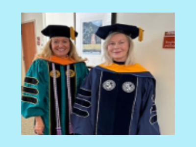 Dosher Chief Nursing officer Dr. Jill Ward DNP, RN, CCRN and Dosher Licensed Nutritionist, and Certified 
Diabetes Care and Education Specialist Vicki Allen DCN, RDN,LDN,CDCES, earned their doctorate degrees this 
spring.Dosher Chief Nursing officer Dr. Jill Ward DNP, RN, CCRN and Dosher Licensed Nutritionist, and Certified 
Diabetes Care and Education Specialist Vicki Allen DCN, RDN,LDN,CDCES, earned their doctorate degrees this 
spring.